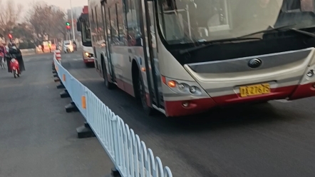 天津公交879路,47路,961路进红旗地道站