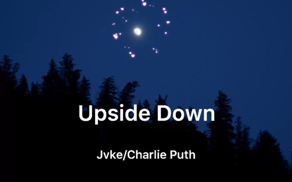 [图]【Upside Down】Jvke/Charlie Puth 抖音h0 Hood Baby