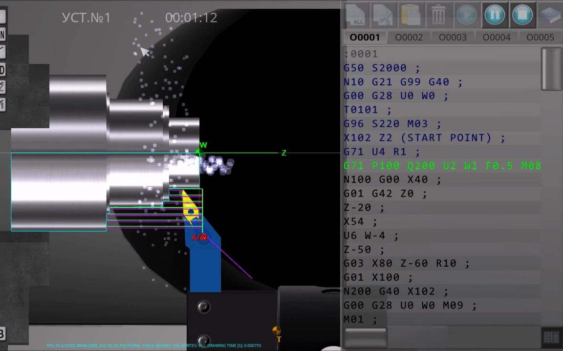 数控模拟器 CNC Simulator. Lathe Machine哔哩哔哩bilibili演示