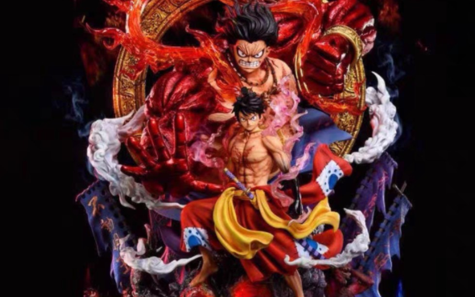 路飞大和vs凯多 4档路飞与大和的超燃组合技