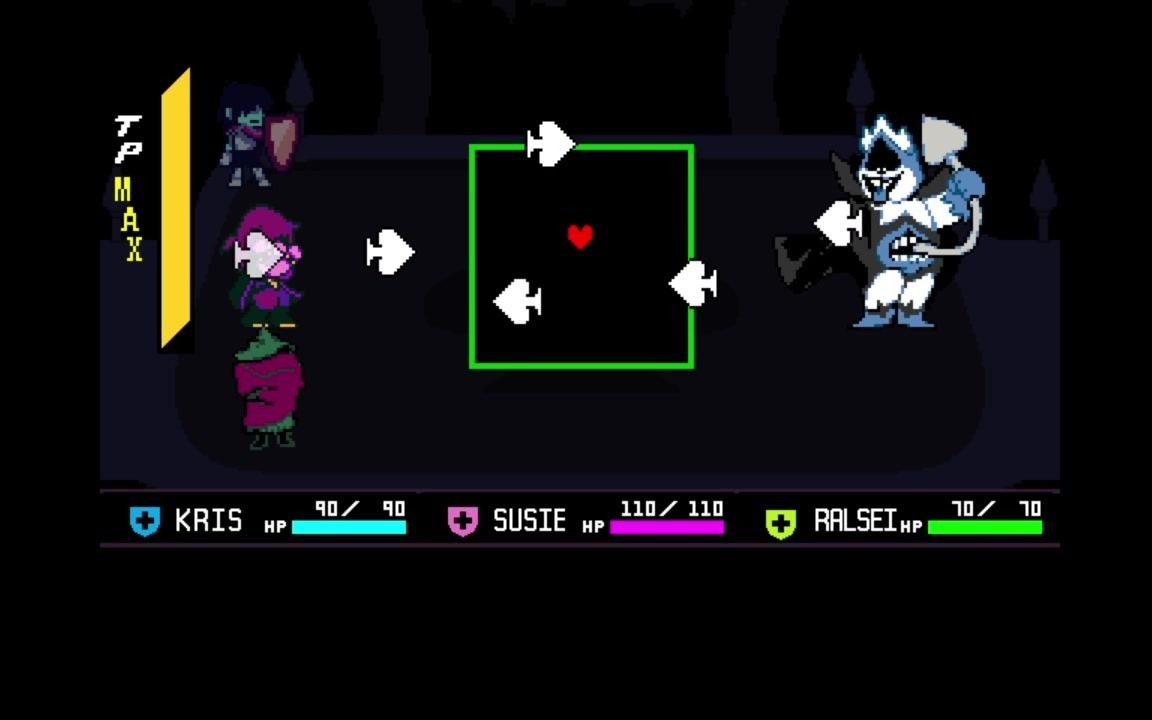 【deltarune/三角符文】黑桃国王 战饶恕线 无伤