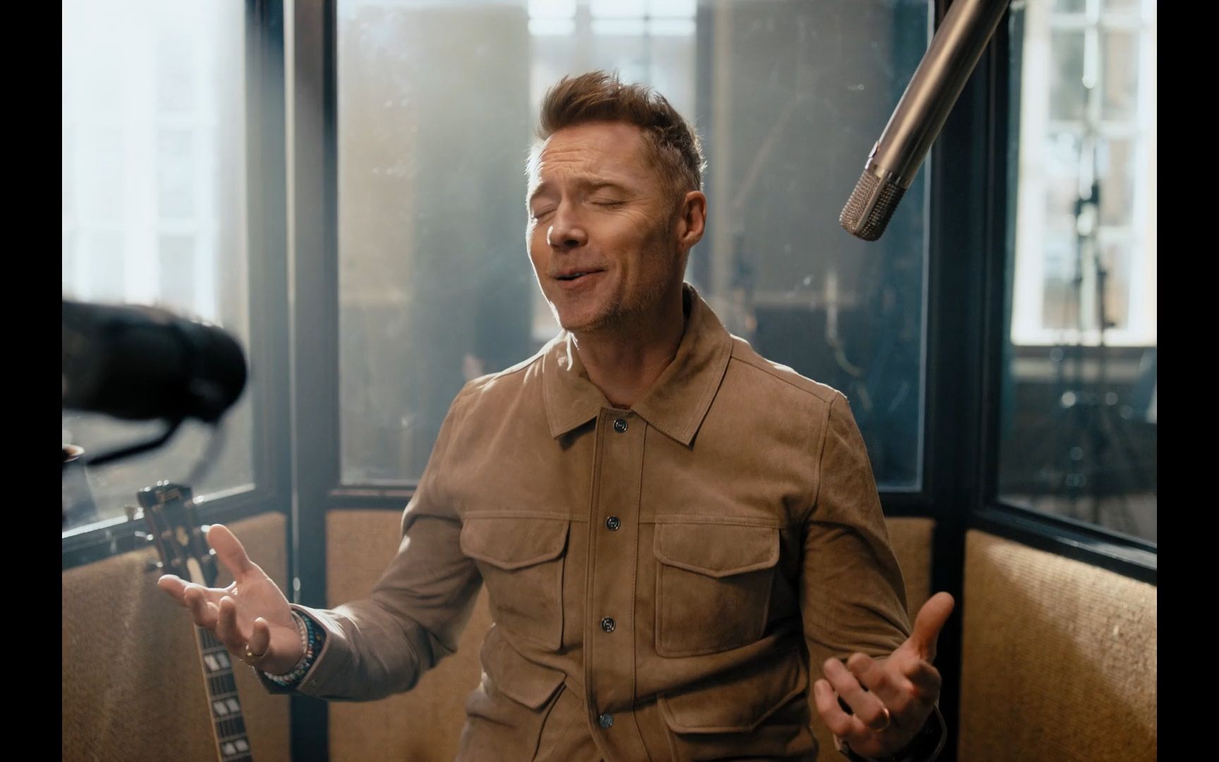 ronan keating 在爱尔兰的圣斯蒂芬节 翻唱圣诞歌曲 most wonderful