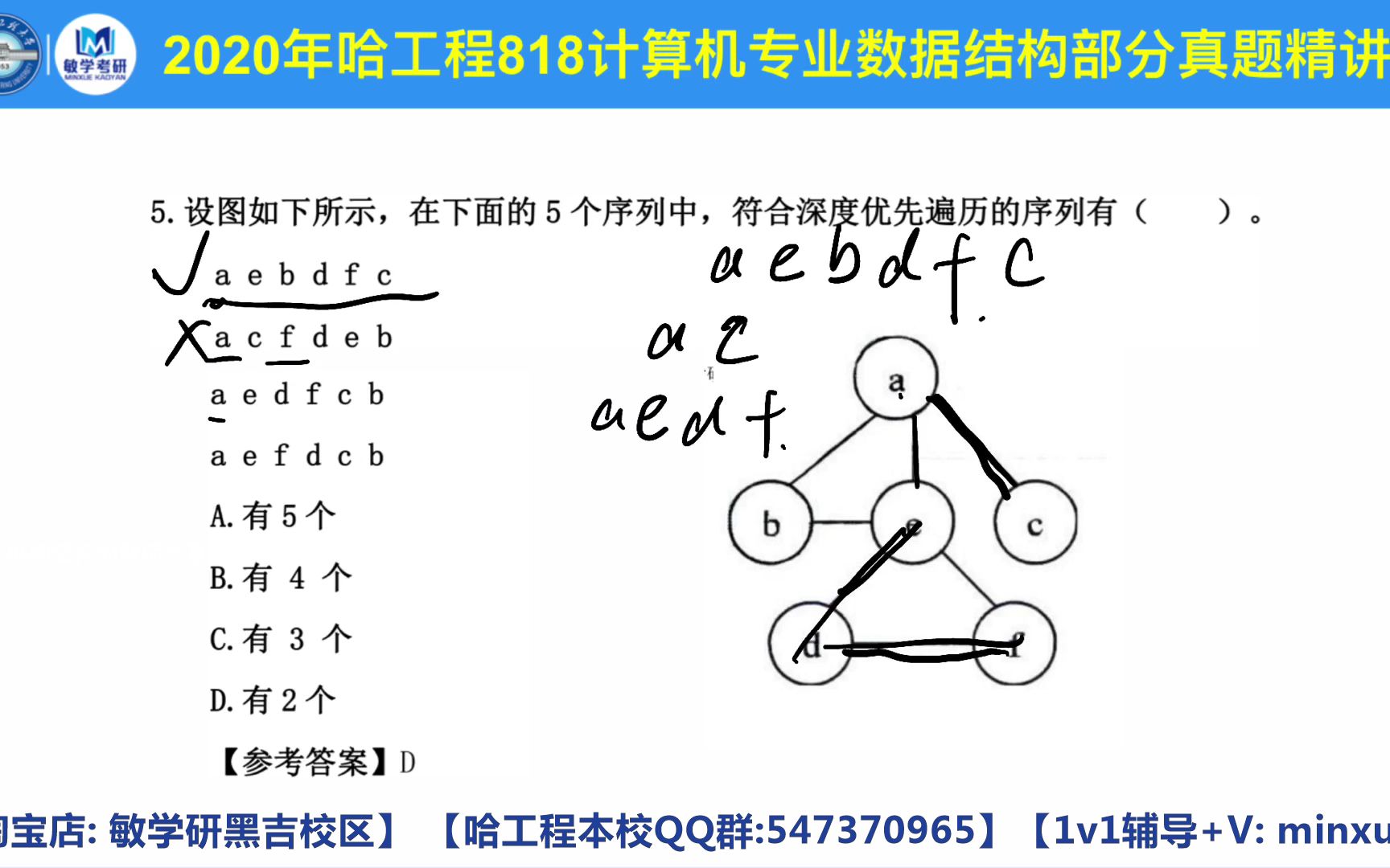 【2020真题讲解】哈尔滨工程大学哈工程计算机科学与技术网络安全技术与工程811计算机专业基础综合直系学长真题讲解哔哩哔哩bilibili