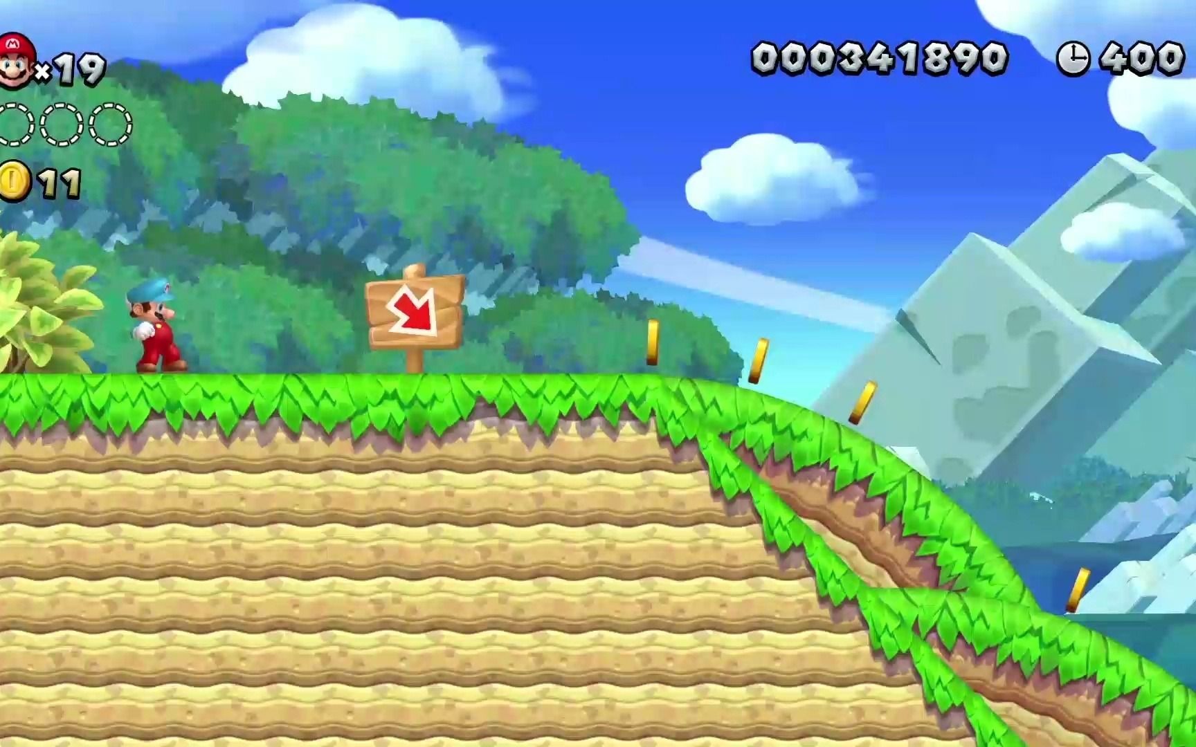 [hf]超级马力欧兄弟u 橡栗平原1-3