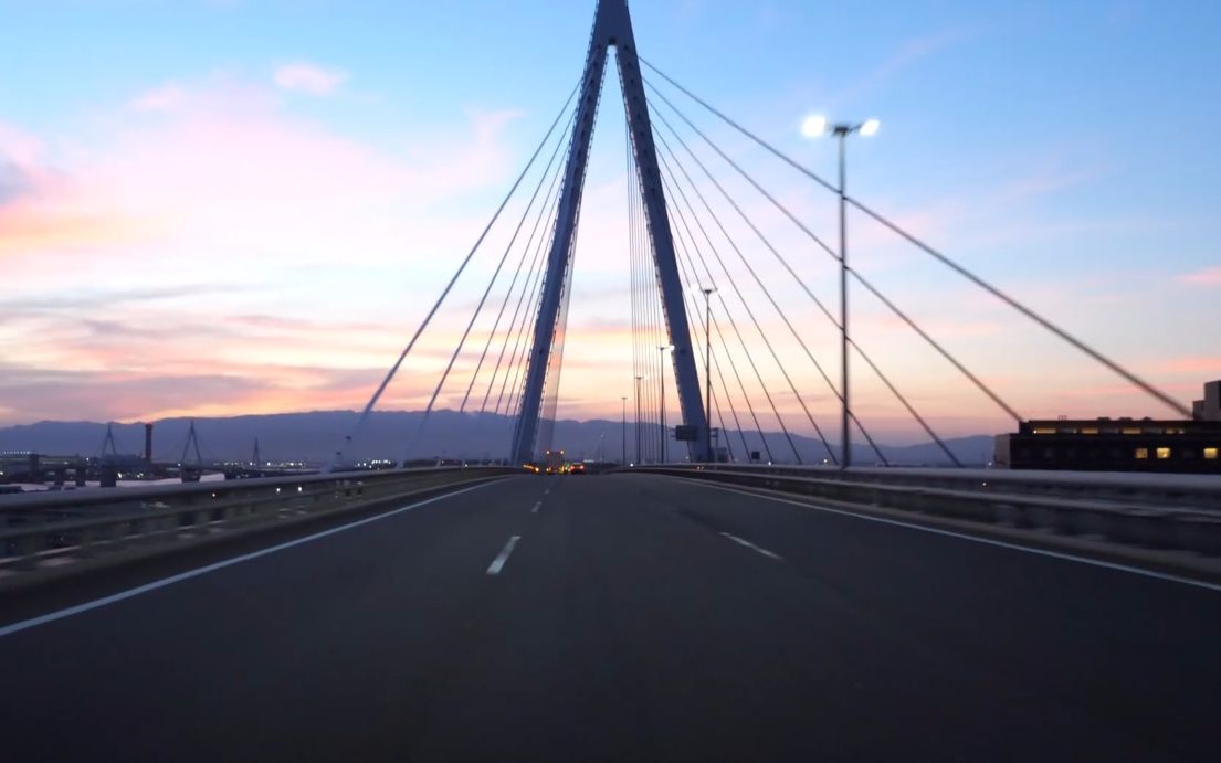 【超清日本】第一视角 阪神高速湾岸線 高石-中島 (1080p高清版)