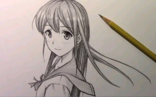 【mark crilley】教你画"回头看"姿势的动漫女生