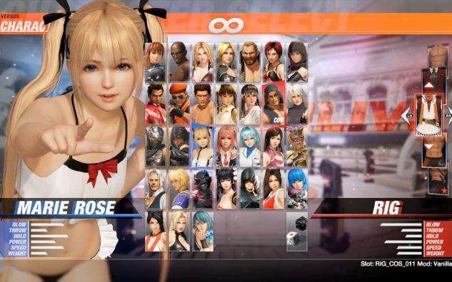 死或生6泳装美女玛丽罗斯海边帮里格踩背