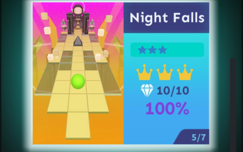 [图]【Rolling Zealous】night falls 完美通关⭐️⭐️⭐️