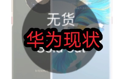 华为现状……哔哩哔哩bilibili