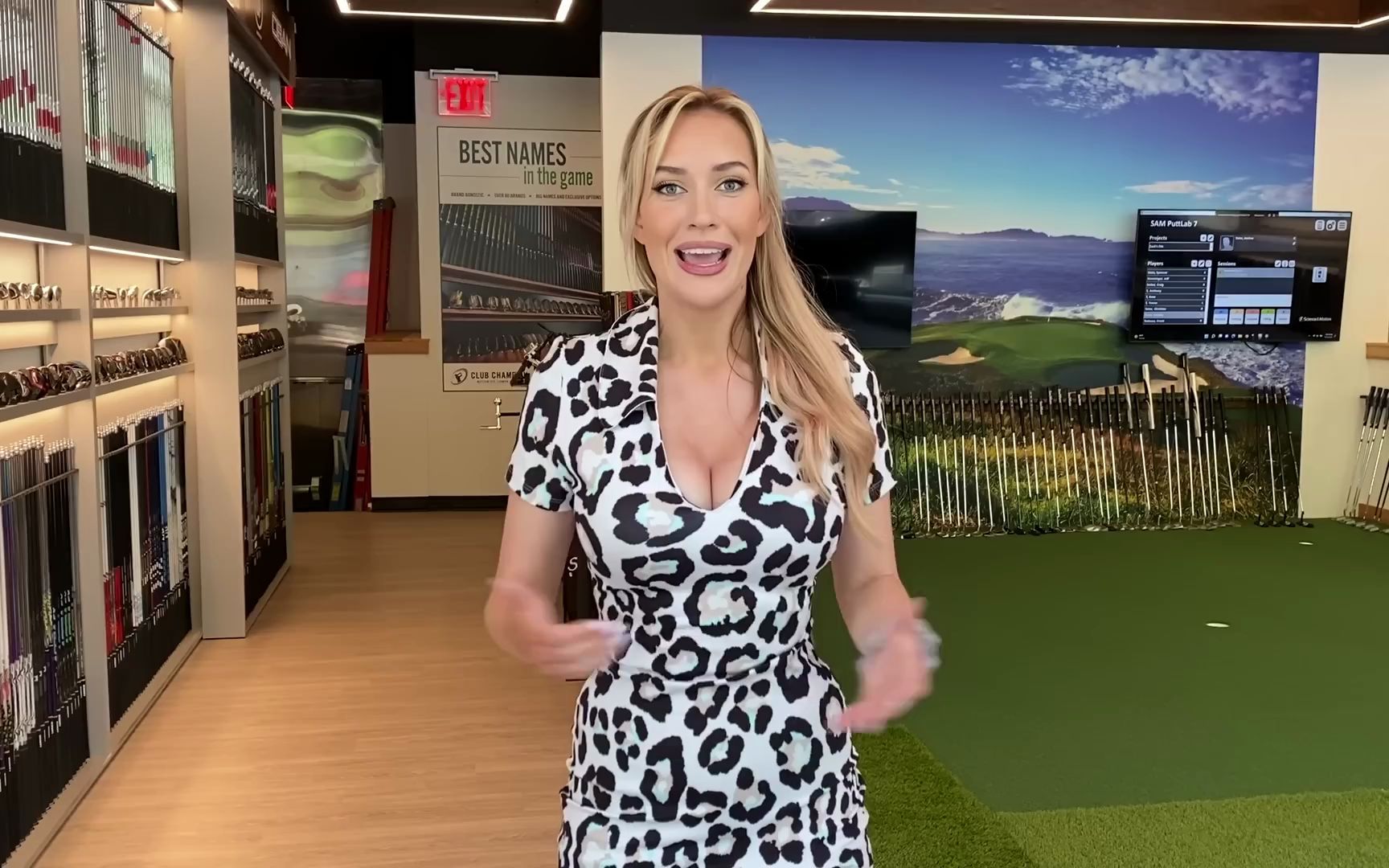 性感高尔夫教练开球【 Paige Spiranac】哔哩哔哩bilibili