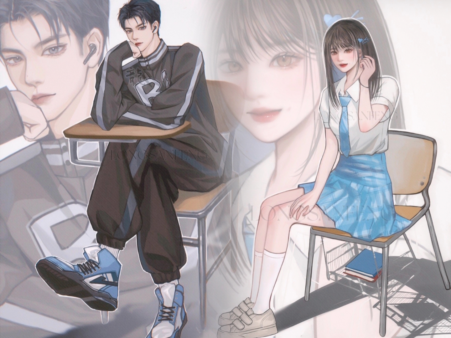 在那个满是玛丽苏的时代, 谢辞带着校霸文杀出了一条血路