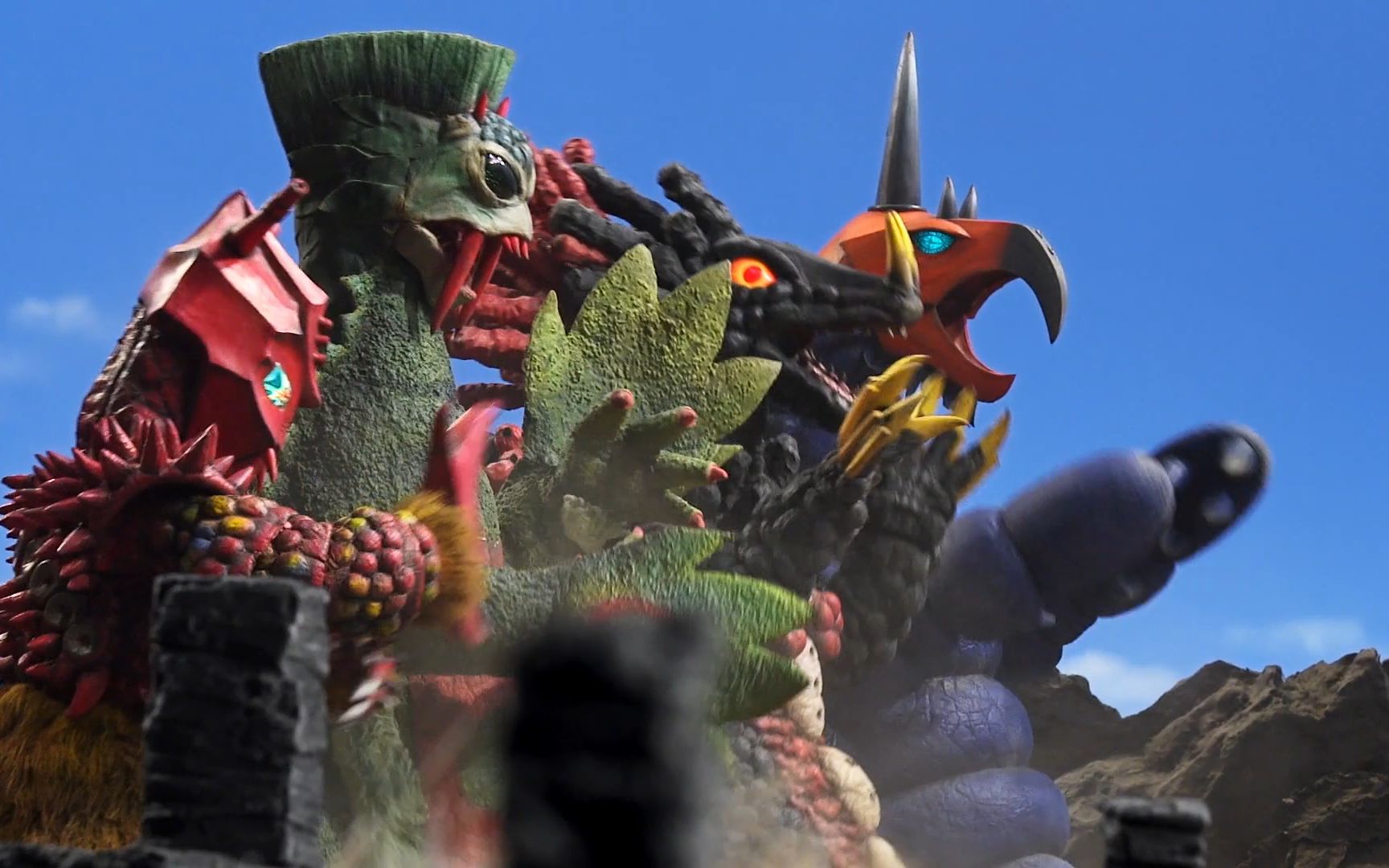 不同时期的超兽劳模