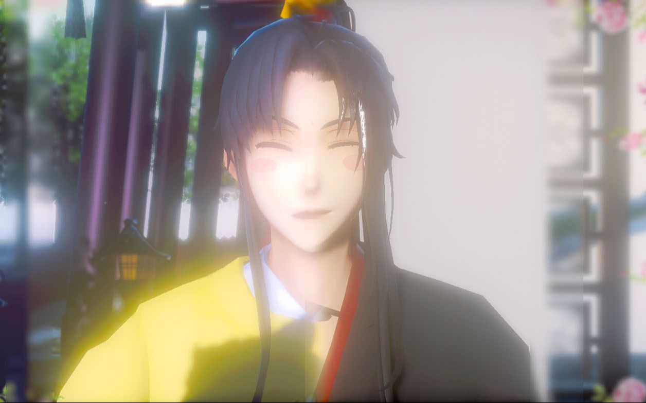 [图]【魔道祖师·MMD】即便是这个漂泊的云下，也可以由永恒不变的生命赐予光芒。(金凌/魏无羡)