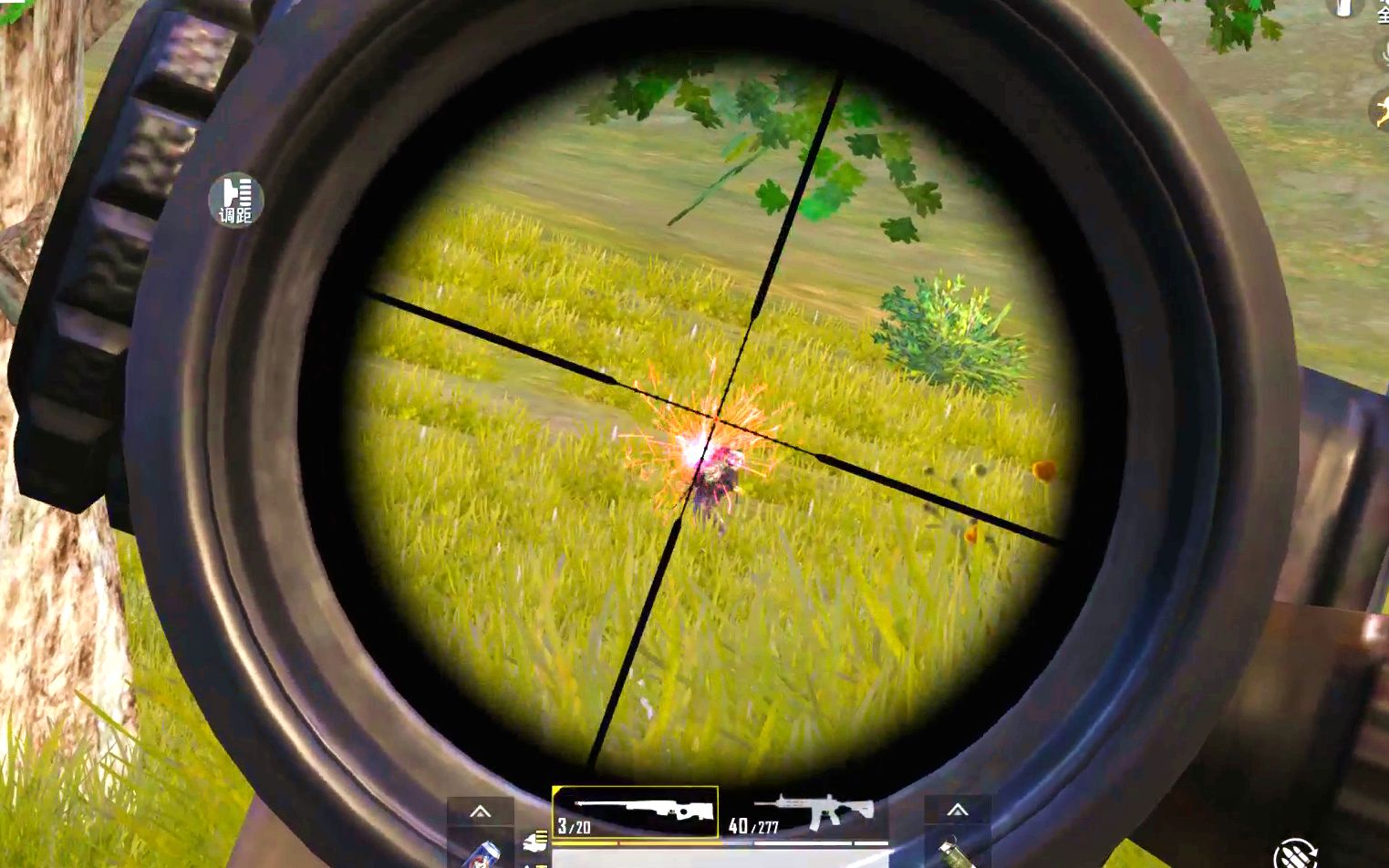 和平精英:当特种兵拿到8倍镜awm!枪枪爆头比挂都准!