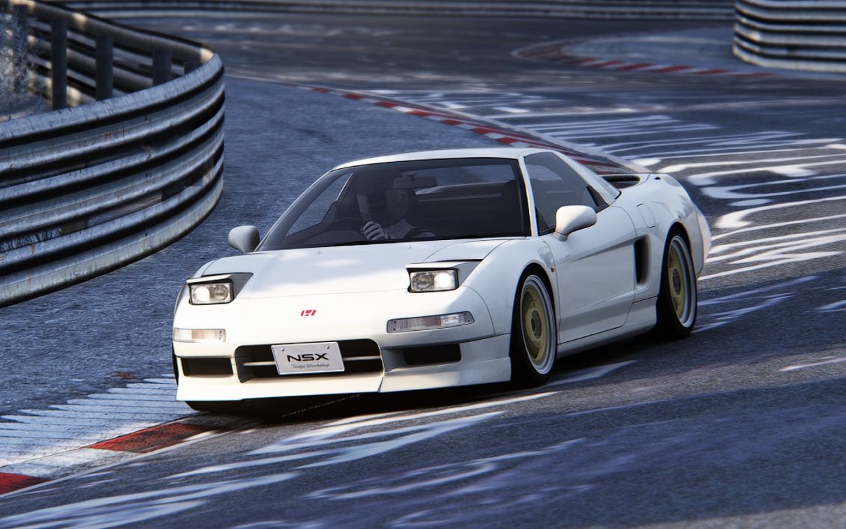 【ac键鼠练习】纽北试跑经典nsx-na1 8:09.