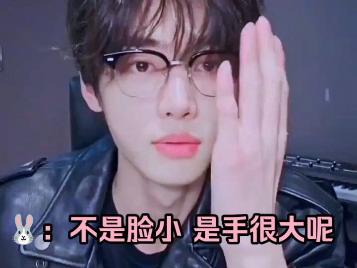 【朴成训】拿着手比划来比划去 完全意识不到自己脸真的很小的宝宝