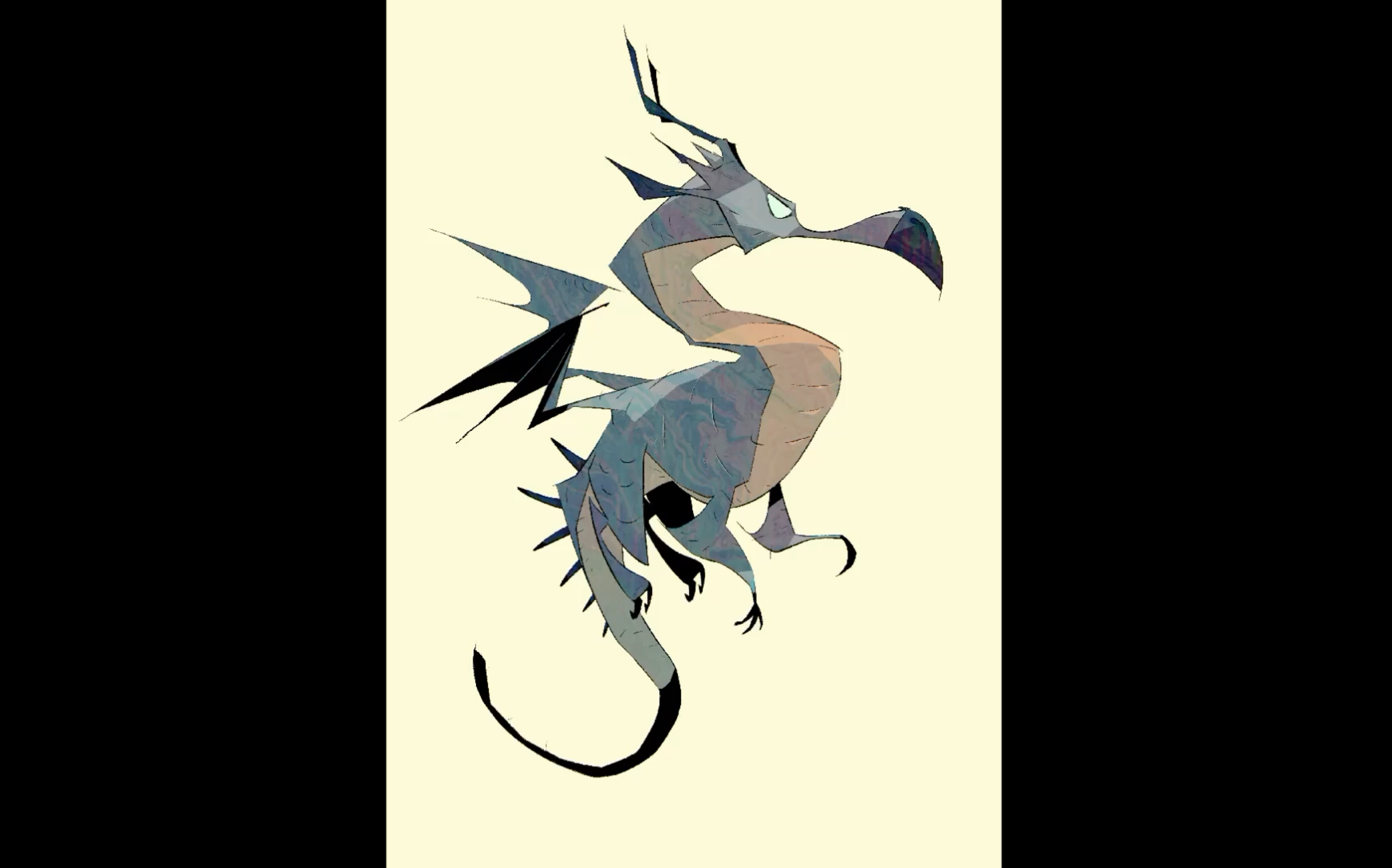 【procreate】 澳洲蛋白眼幼龙 绘制过程分享