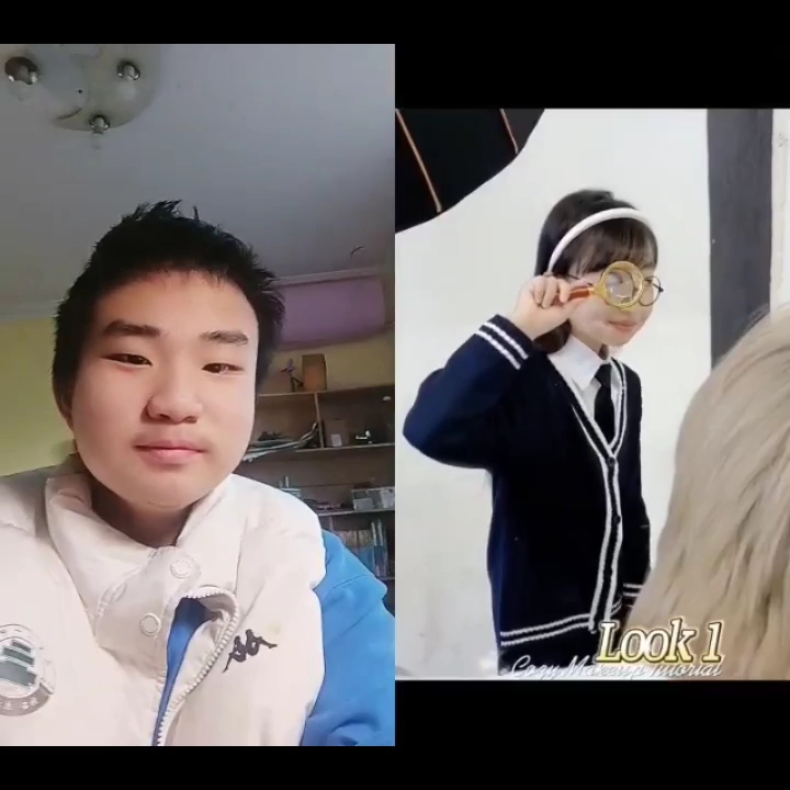 跟机灵姐的影