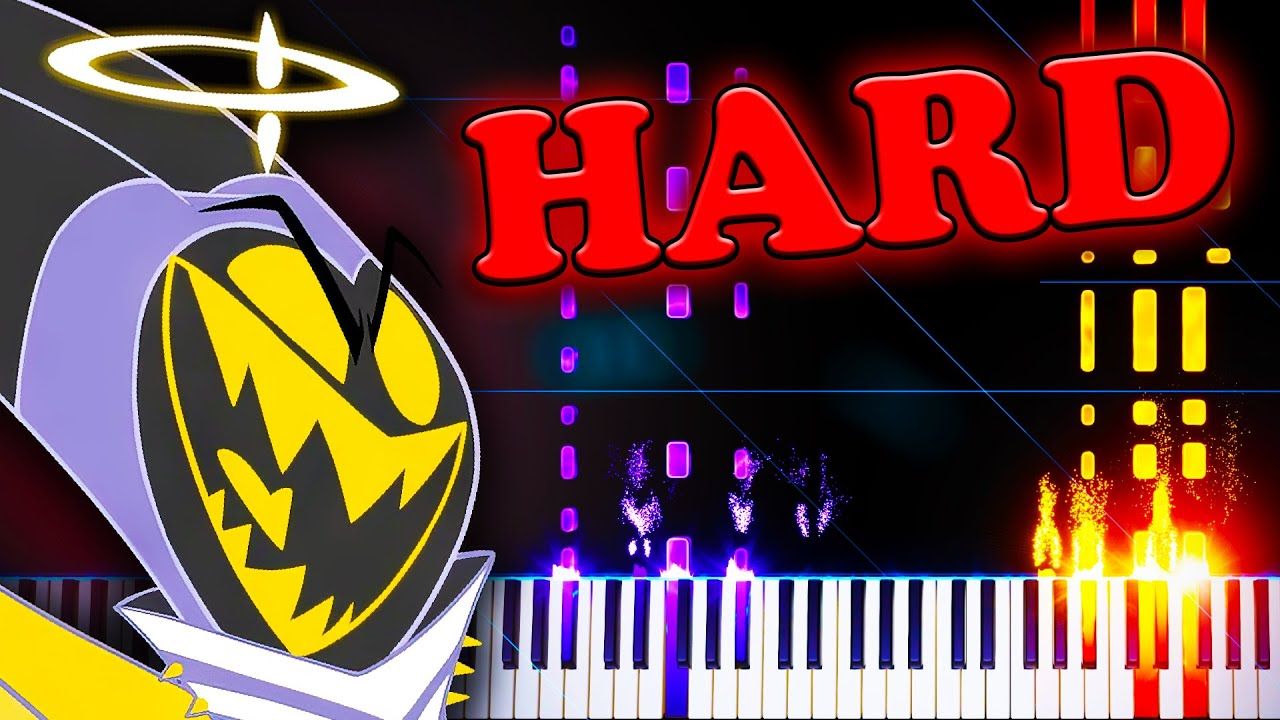 [图]《地狱客栈》地狱是永恒的钢琴版 / Hell Is Forever (from Hazbin Hotel) - Piano Tutorial