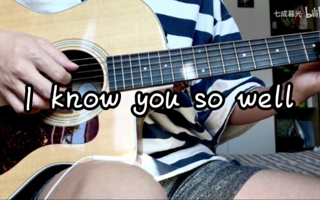 [图]【吉他】指弹I know you so well so well