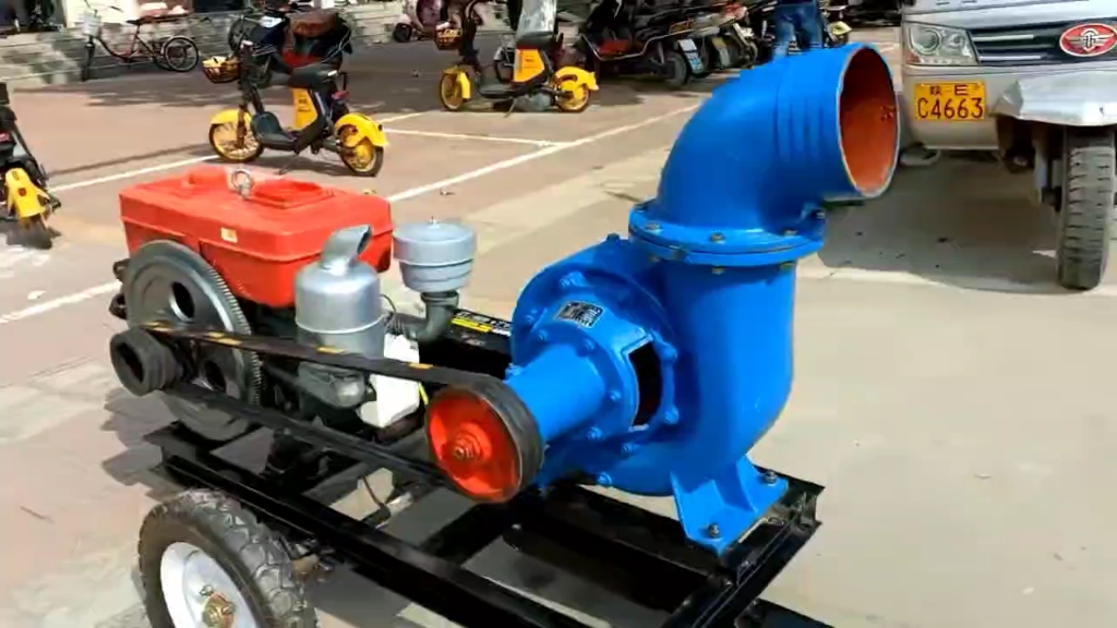 大流量混流泵农田灌溉离心泵柴油机浇地泵