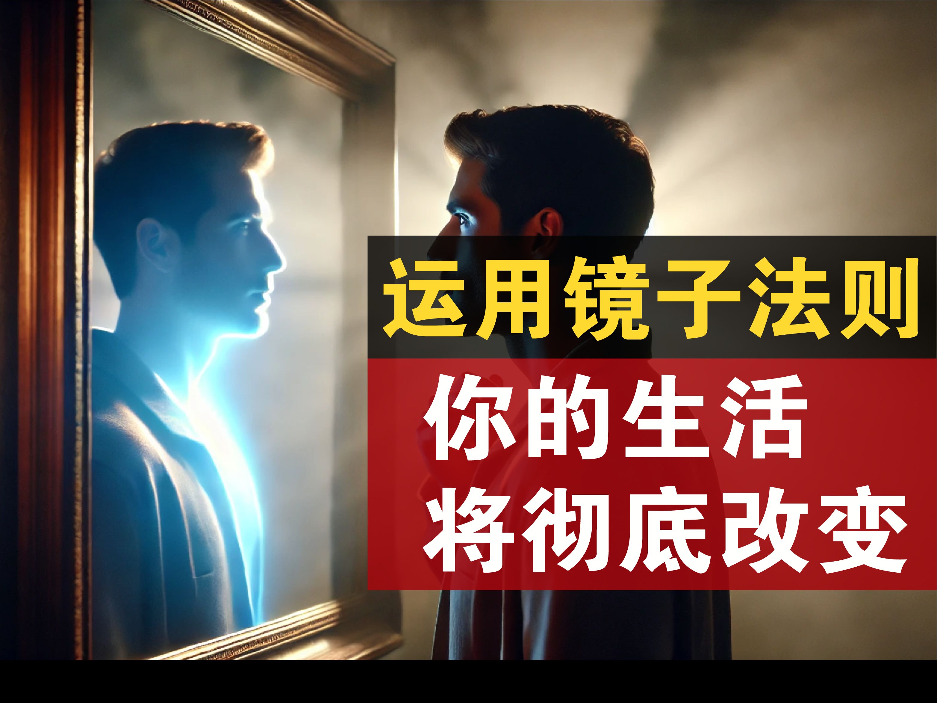 运用镜子法则 你的生活将彻底改变 多数人不知道的 显化次序 吸引力法则 假设法则哔哩哔哩bilibili