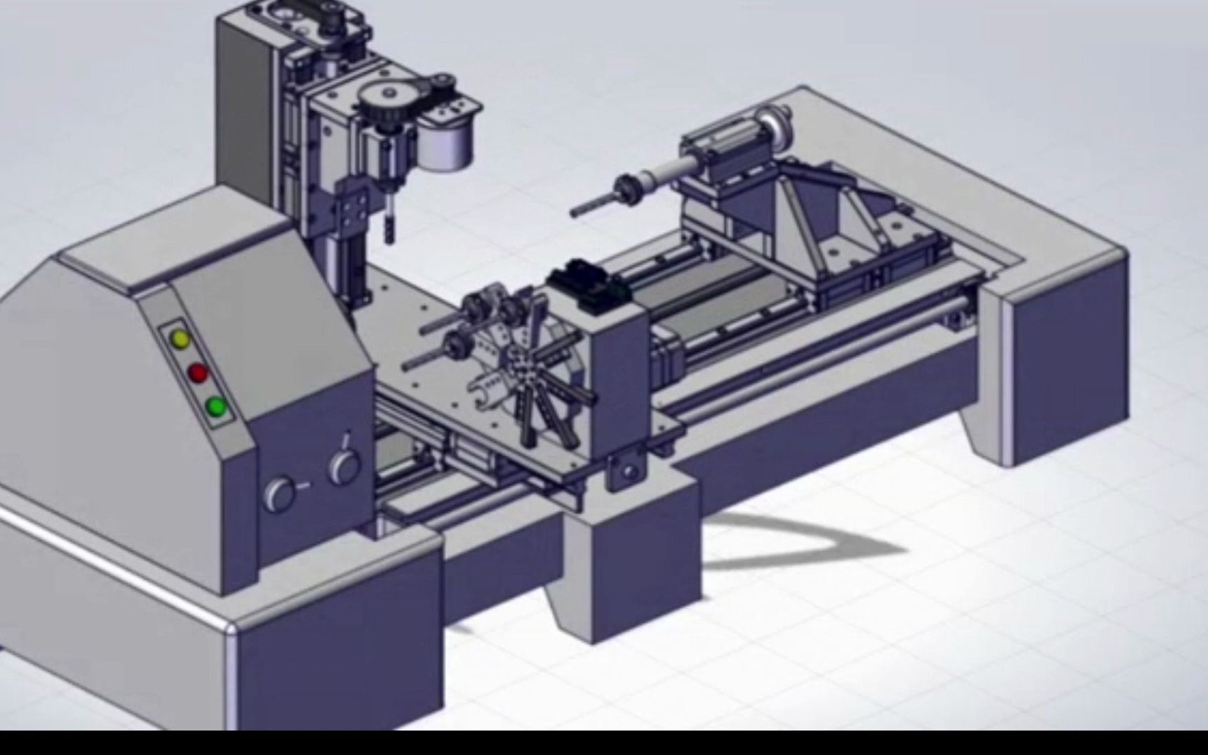 盘式刀库自动换刀数控机床