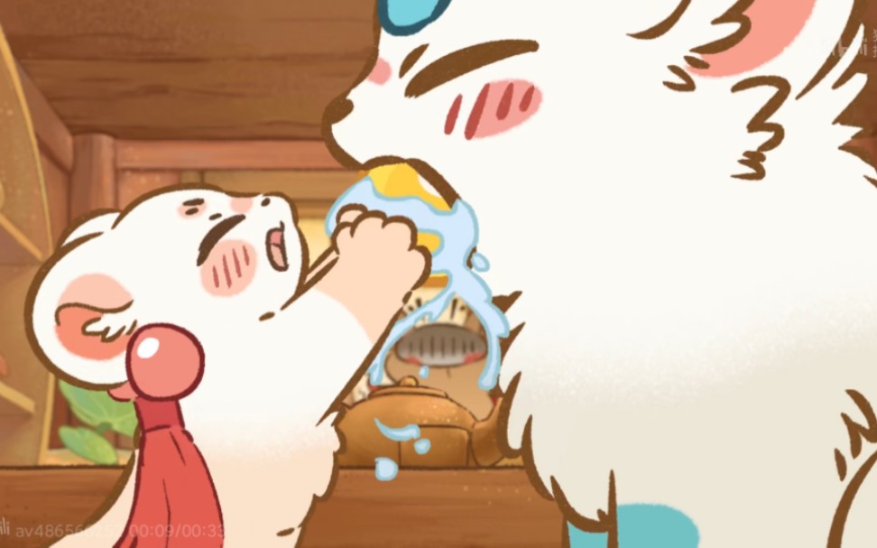 有兽焉:吐宝鼠到来,皮皮第一次吃饱,四不像风中凌乱