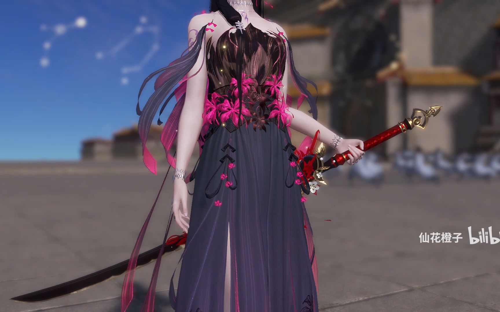 【天刀ol】新时装心王 · 天上之花,把彼岸花穿在身上_天涯明月刀ol