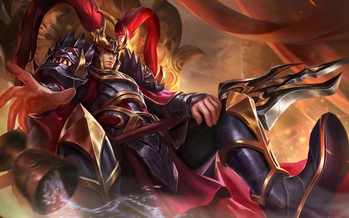 风生英魂之刃口袋版开团一把手吕布吕奉先也