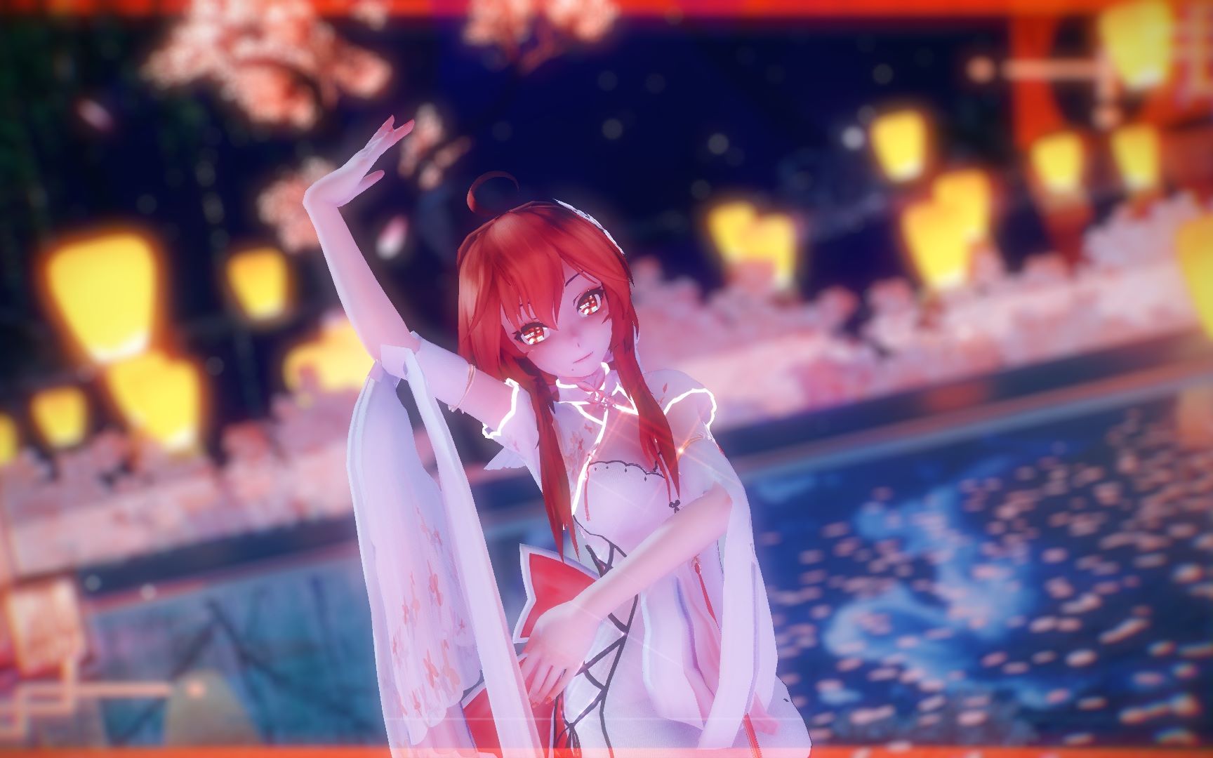 蝶律乐正绫mmd千万遍祈愿相逢交错在一瞬间