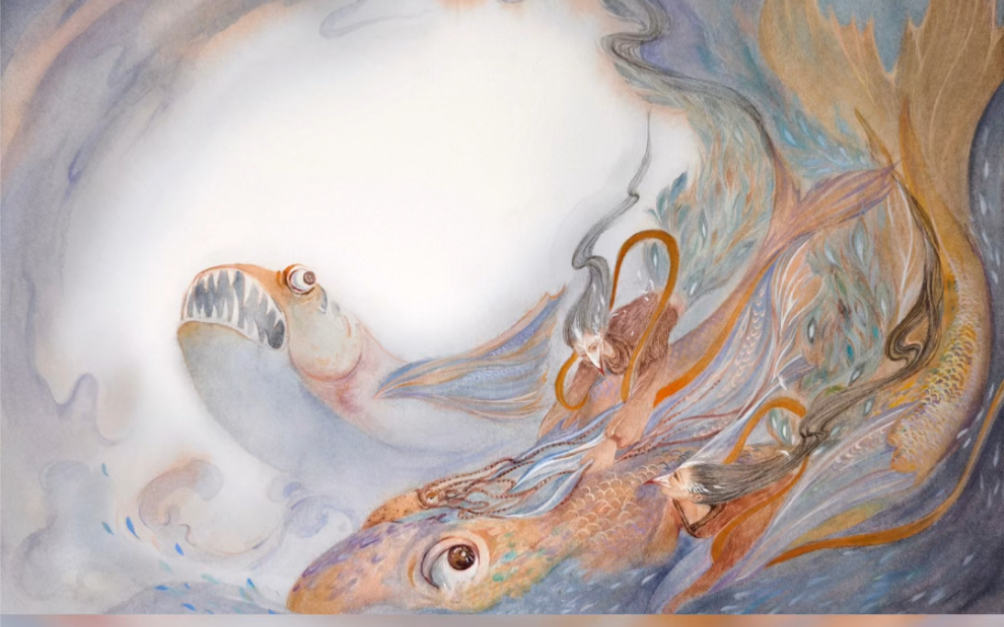 【插画过程】博物志.驩兜国