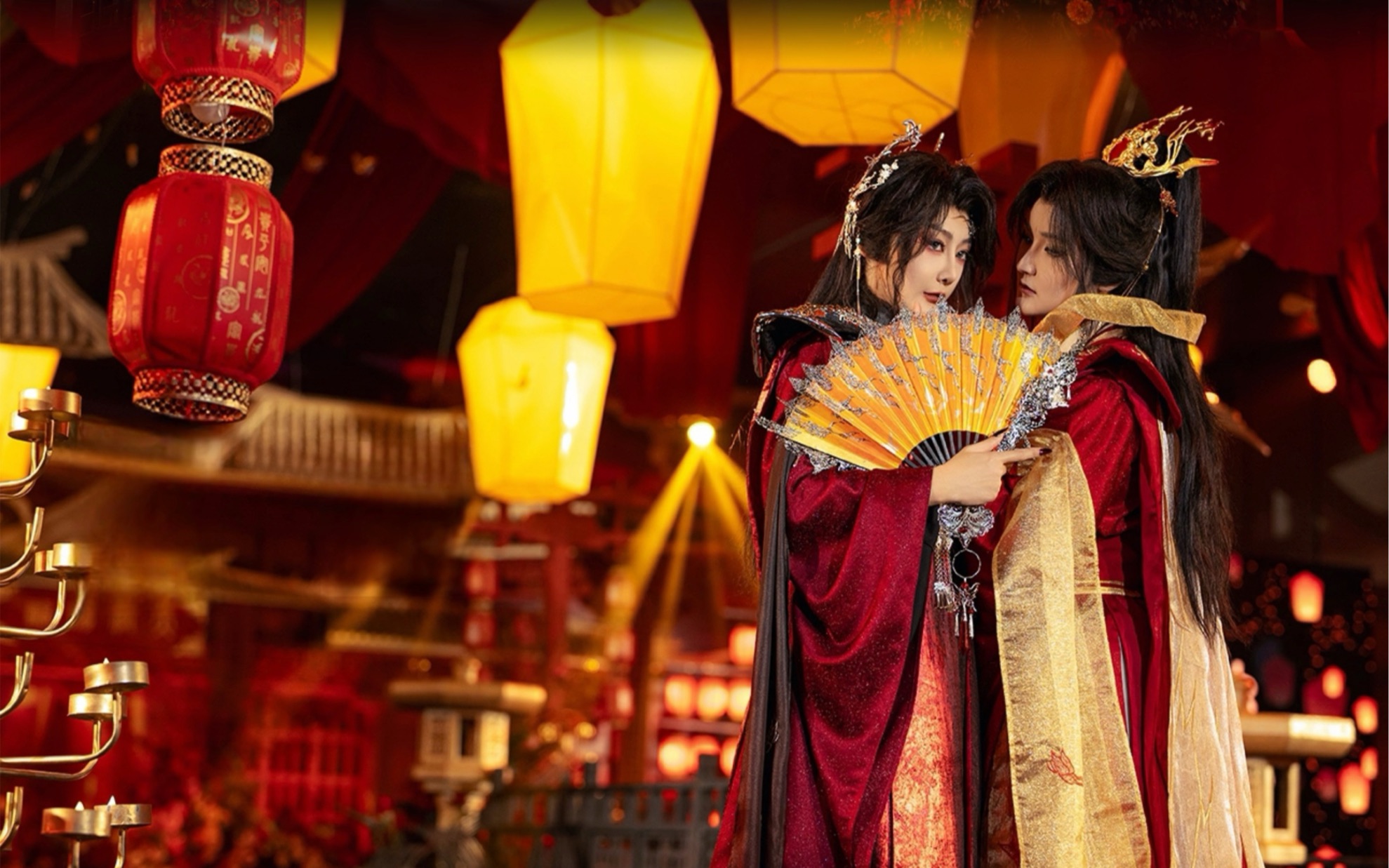 我们做的这场天官赐福婚礼火了!来看现场大片吧!