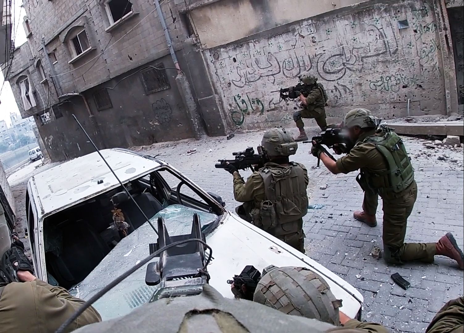 巴以前线巷战第一视角:6分钟看完双方步兵对决全过程,真惨烈!