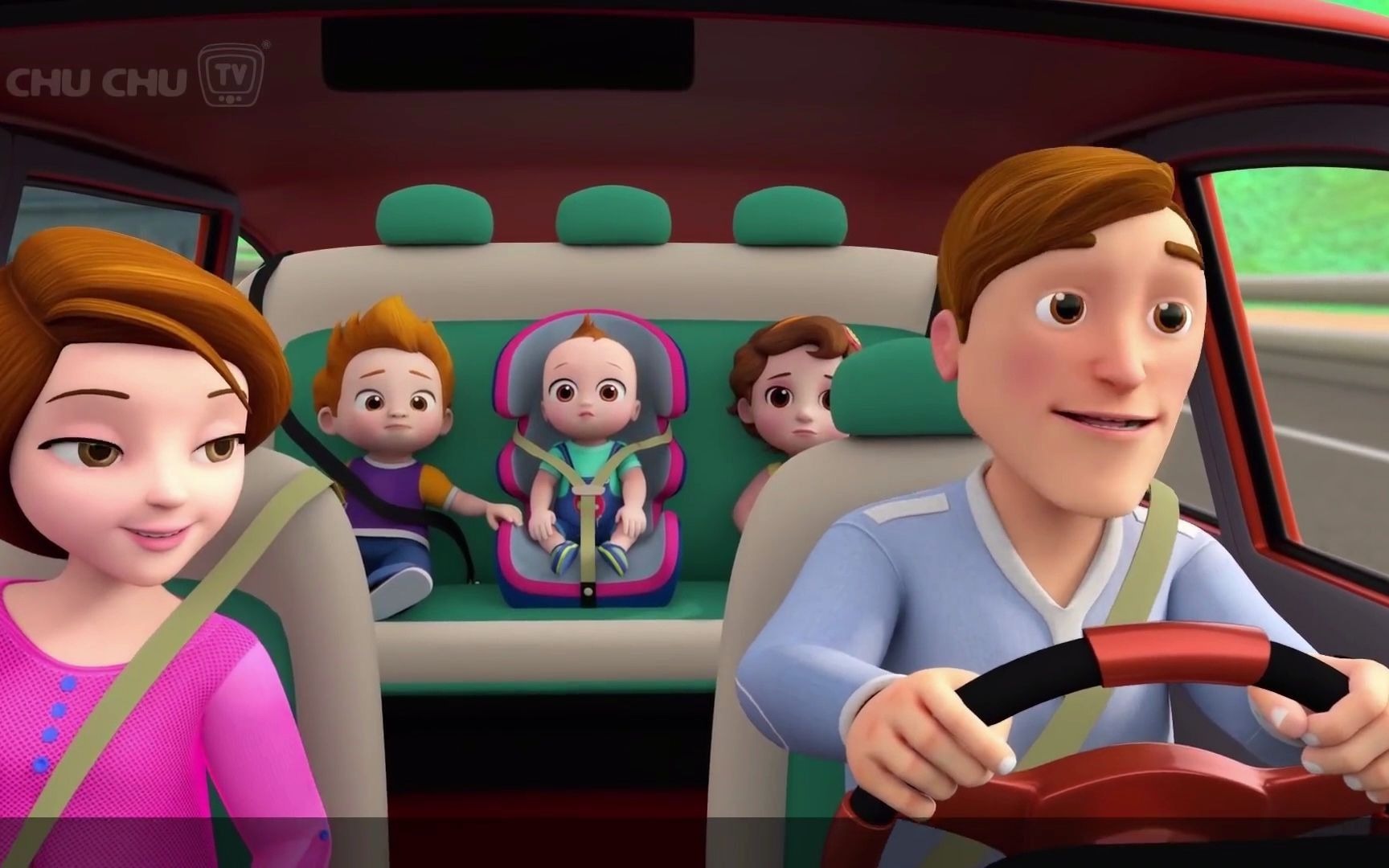 【旅行之歌】traveling song - chuchu tv baby nursery rhymes &