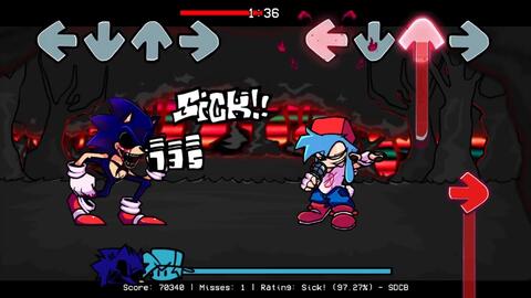 FNF, Vs Sonic.exe: The Red Rings - Song Doomsday