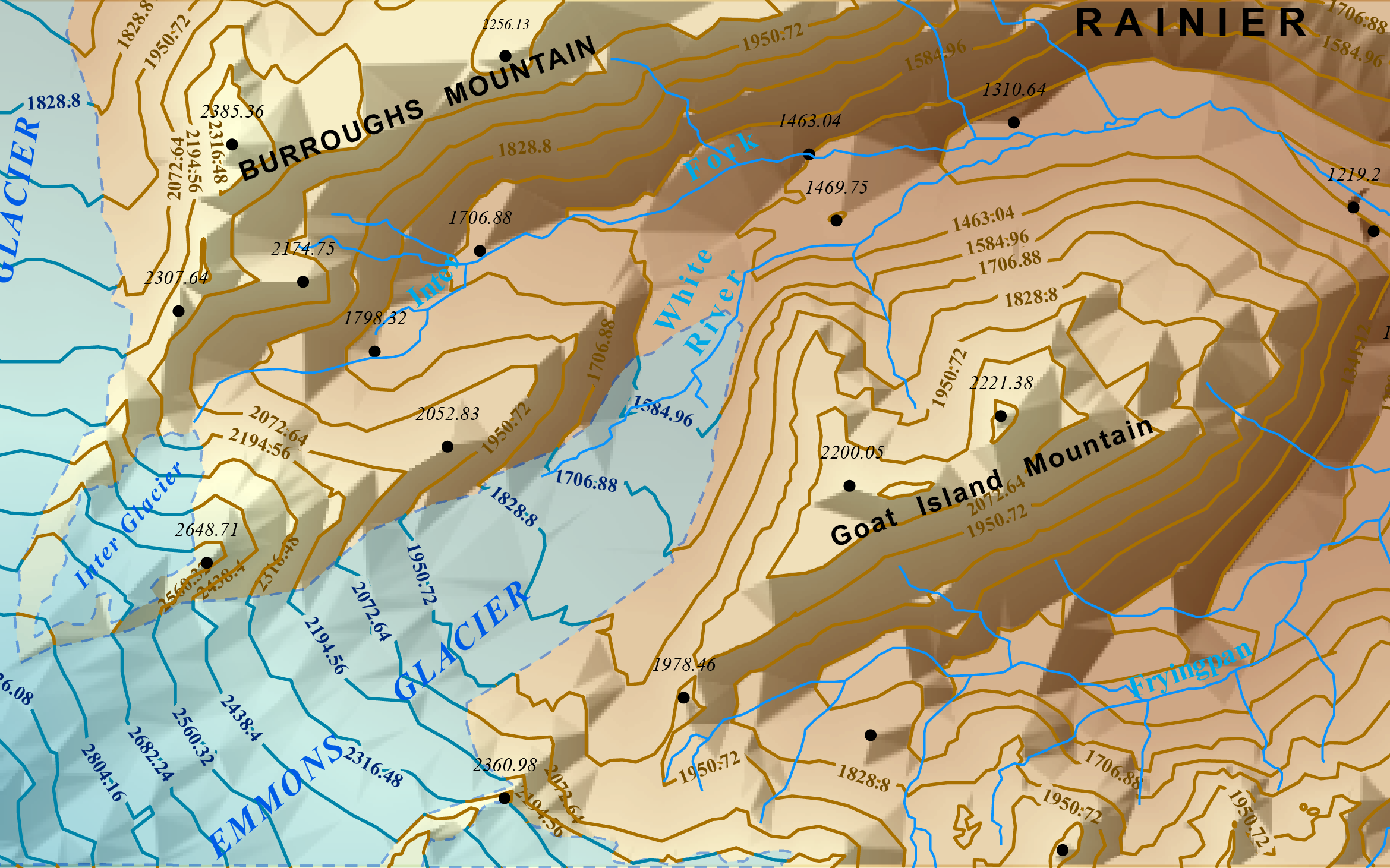 arcgis等值线图绘制图片