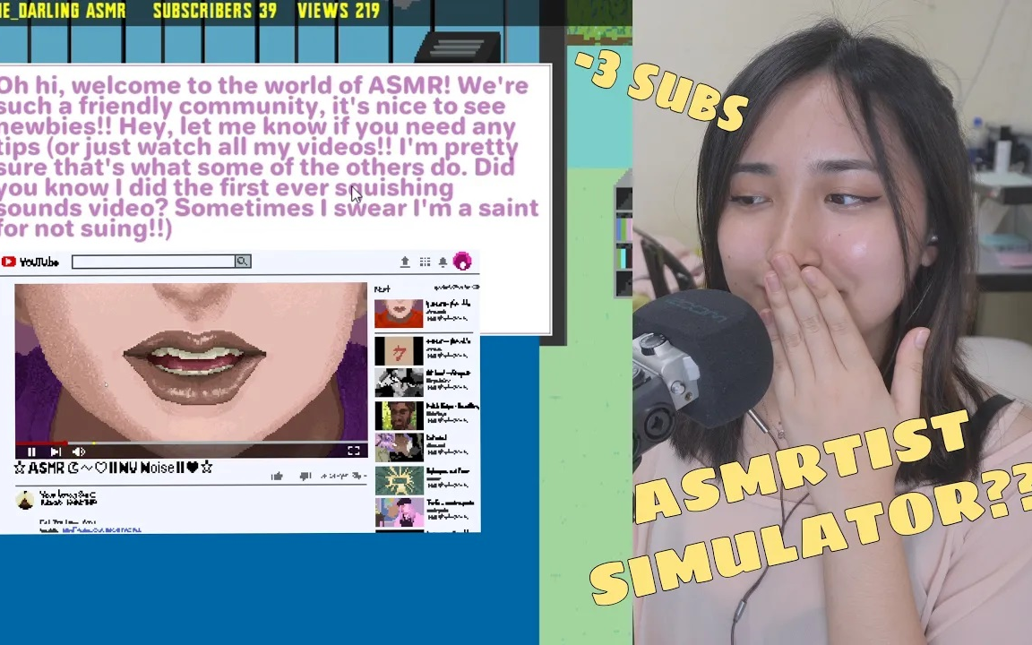 【clareee 助眠】尝试asxx手机游戏