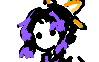 【qq涂鸦】迫害蝴蝶忍∠( 31 」∠)_超简单画法无任何技巧!