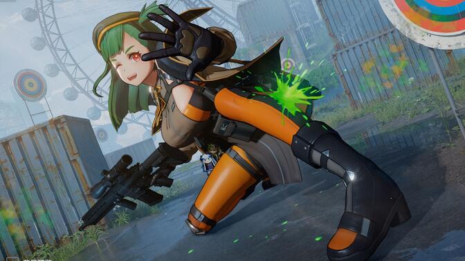 【少前2：追放】全人物展示 G28/HK417 比悠卡