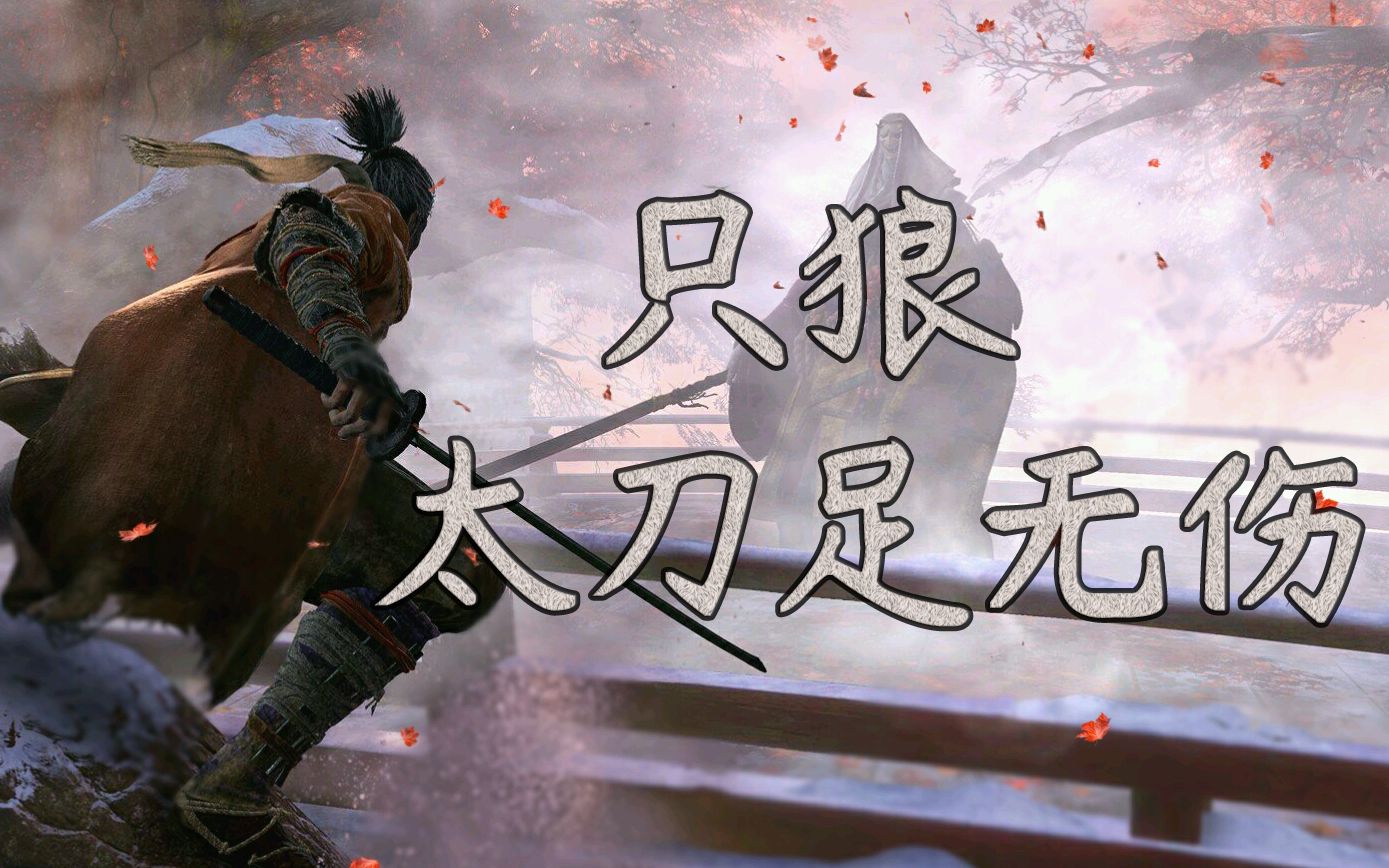 【只狼】下水道聂风(孤影众太刀足) 一周目一攻双难无伤