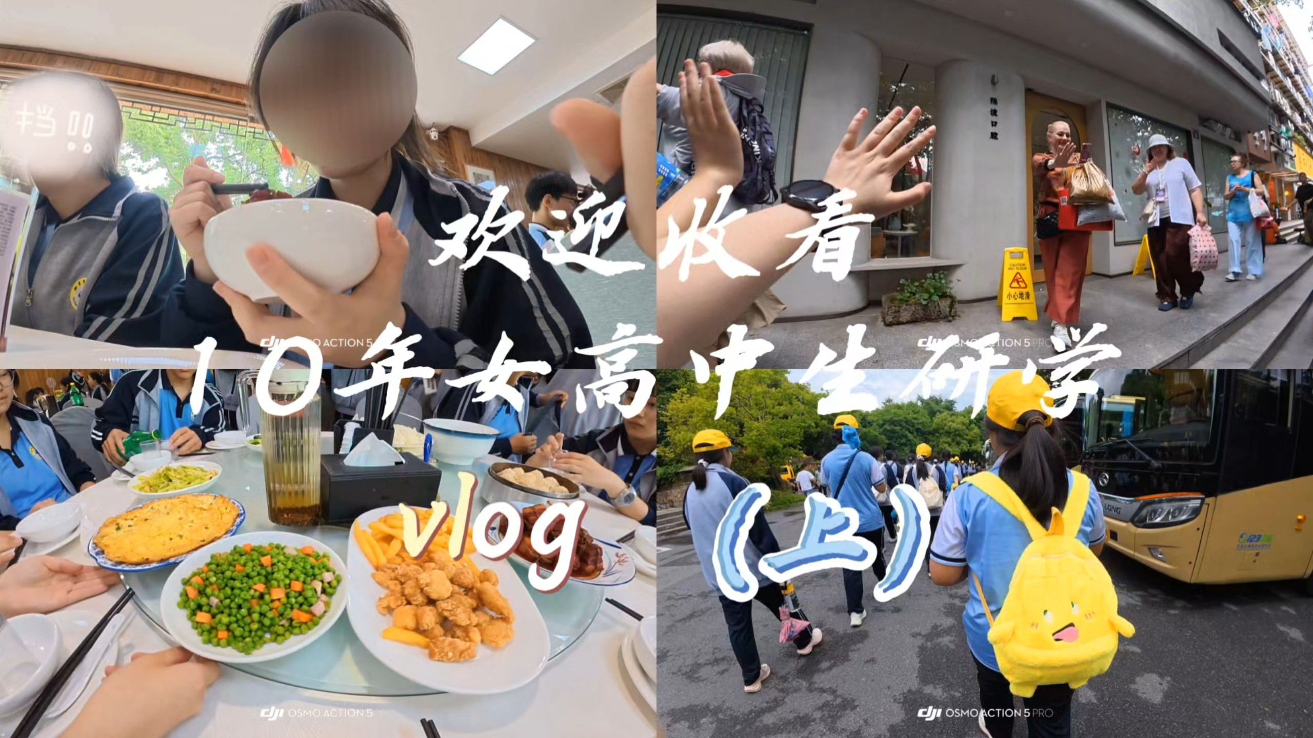 欢迎收看高中生研学vlog(上)