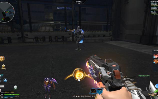 逆战就已经捞到匹配人机了呗