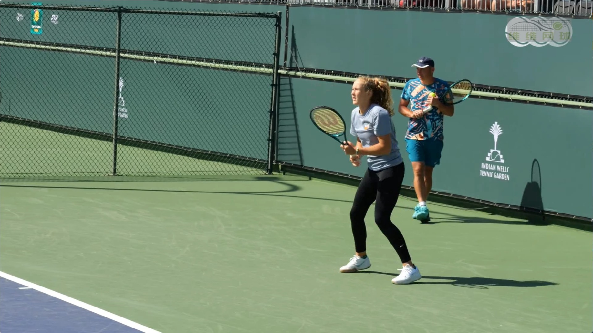 「维维网球」wta击球系列:安德烈耶娃正反手 发球(带慢镜)