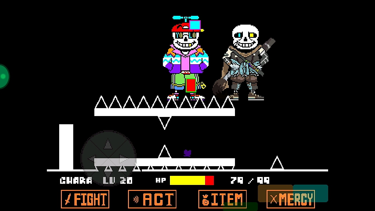 ink sans fight0.39 1阶段通关!