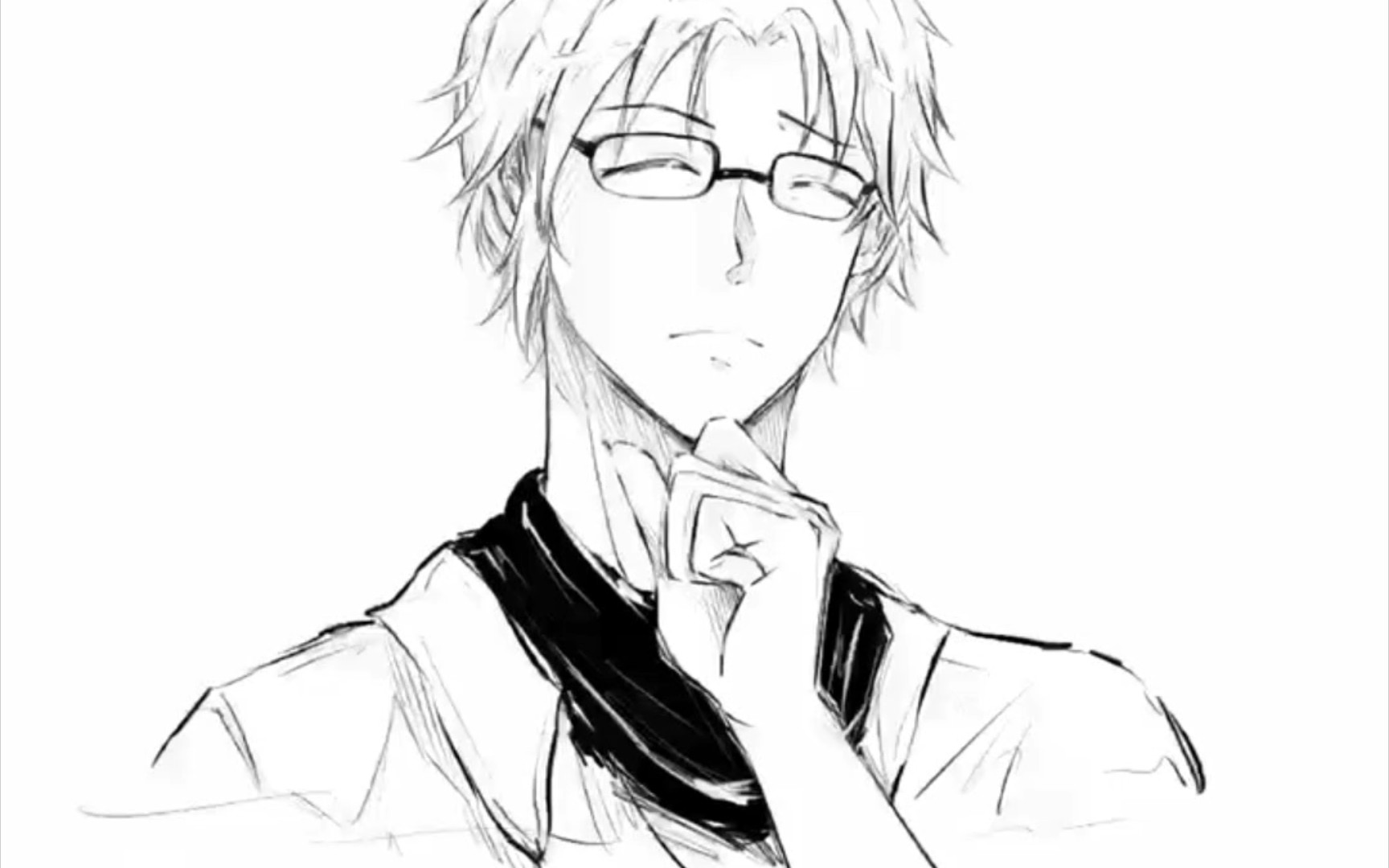 「procreate稿件过程」冲矢昴