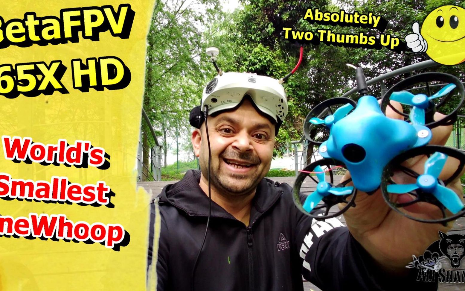 worldssmallesthdwhoopbetafpv85xhdoutdoorfpvwhooping