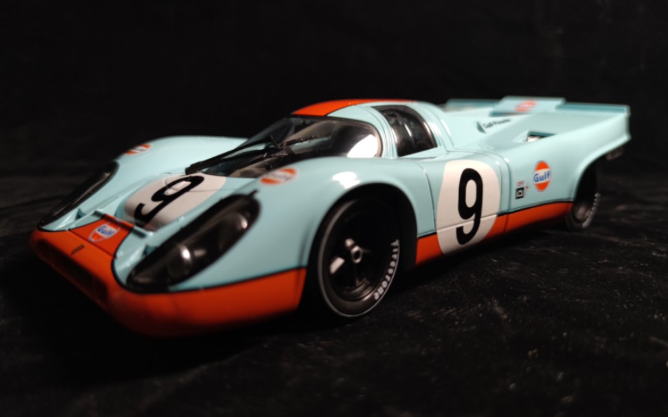 18比例保时捷porsche 917k合金全封闭赛车模型 300元价位 比较适合收