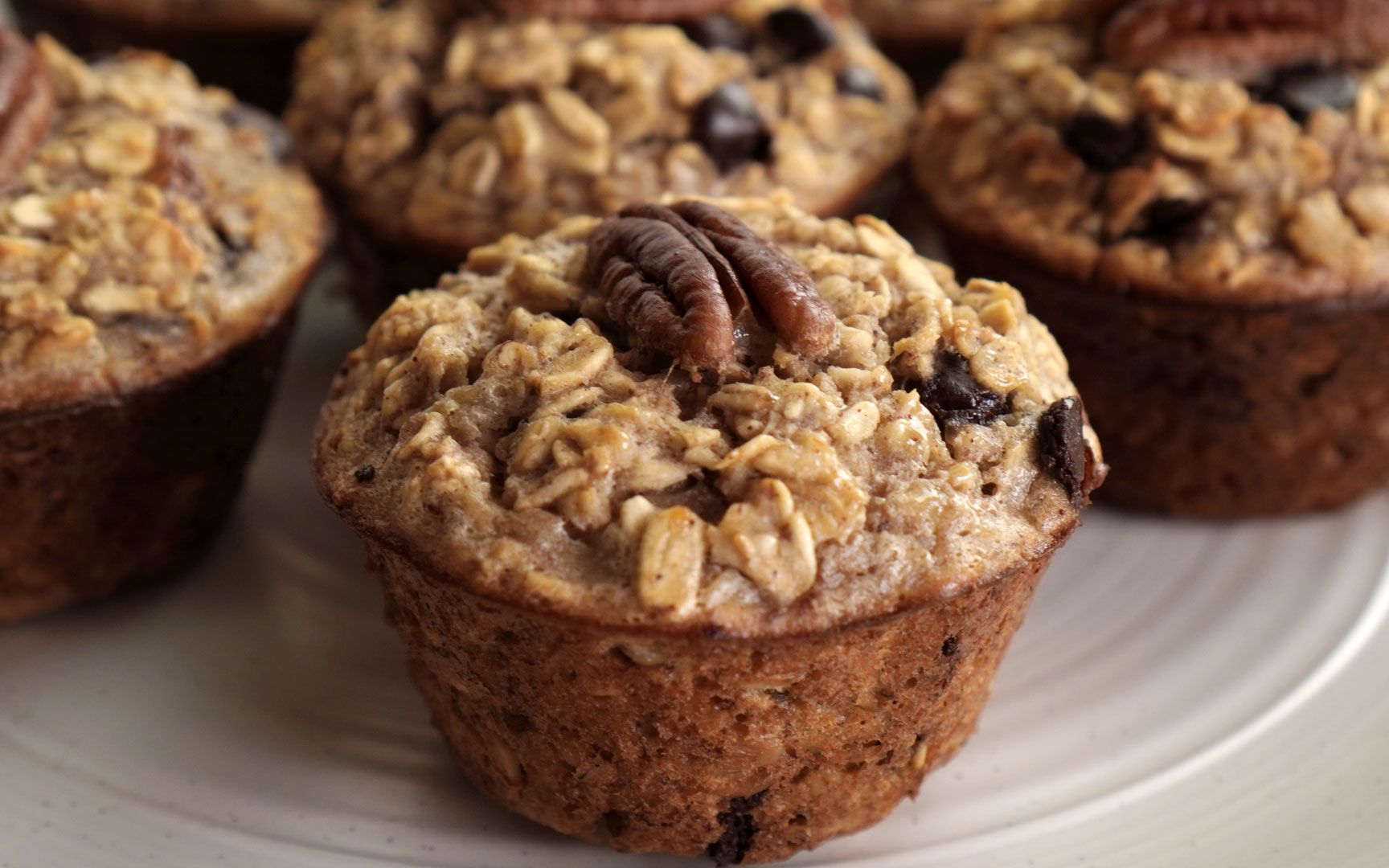 banana oatmeal muffins 香蕉燕麦麦芬蛋糕_哔哩哔哩 (゜-゜)つロ