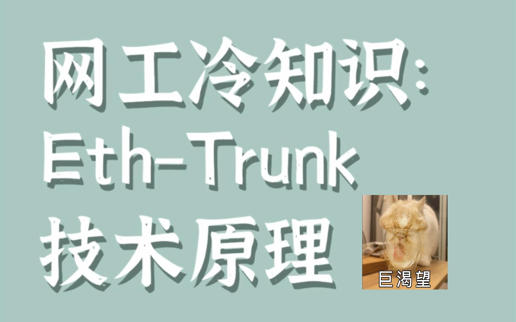 网工冷知识:EthTrunk技术原理哔哩哔哩bilibili